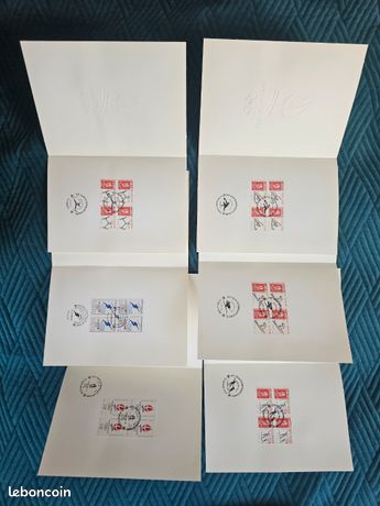 DOCUMENT PHILATÉLIQUE 1ER jour 04- 1992 Jeux Olympiques d'Eté EUR 6,00
