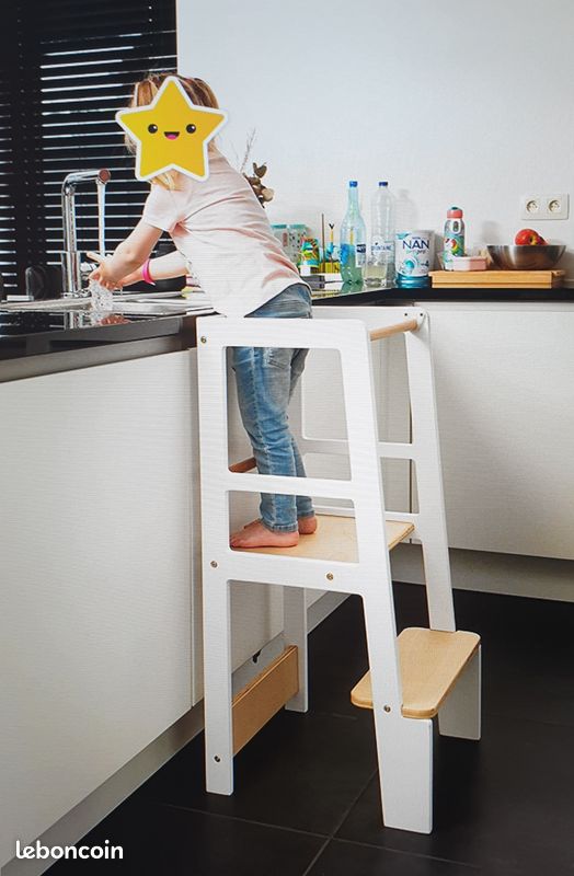 Marchepieds enfant 2 hauteurs à partir de 18 mois (image 10)