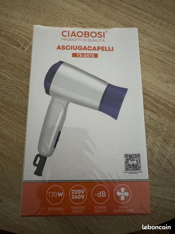 Bonjour vend sèche cheveux tout neuf dans la boîte d’origine (image 1)