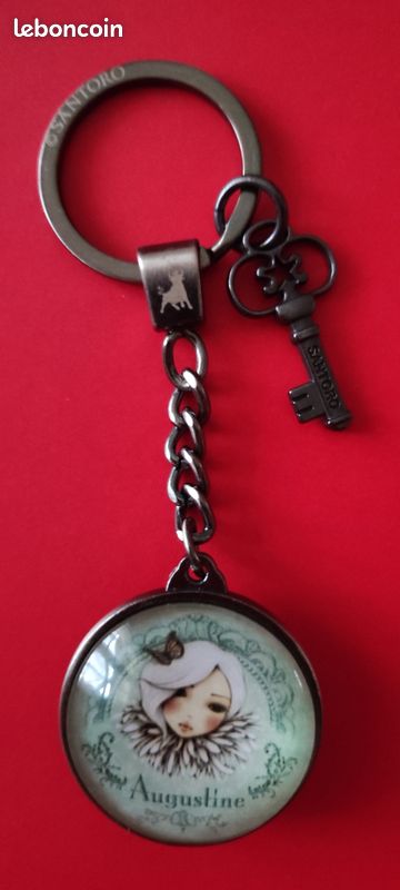 étui à lunettes et porte clés pendentif santoro neuf.Pas d'envoi (image 3)