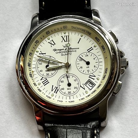 Montre yonger et bresson chronographe tachymetre Montres Bijoux