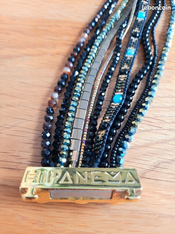 Superbe bracelet manchette Hipanema pierres (image 3)