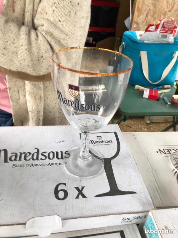 Verre à bière, Maredsous, 50 cl (image 1)