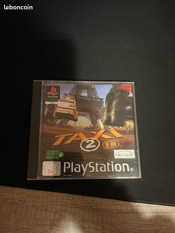 Jeu Vidéo Taxi 2 Pour PlayStation 1 (PS1) - Version Française - Bon état