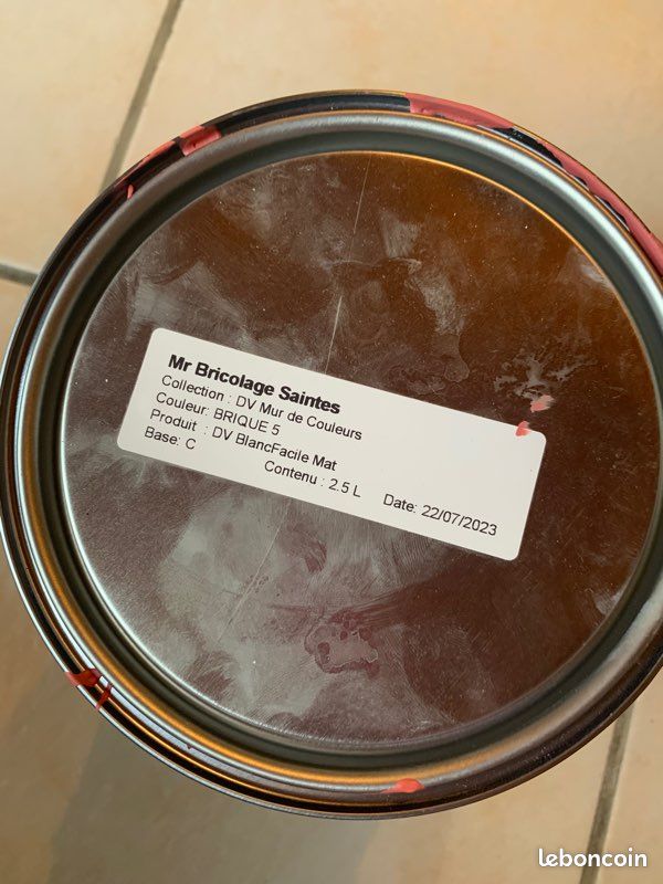 Peinture couleur brique 2,5L (image 1)