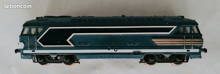 Locomotive Diesel Jouef BB 67001 SNCF échelle HO (1:87) - Vintage, Pour Collectionneur