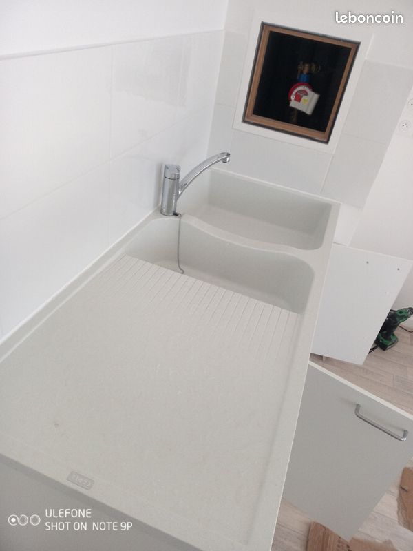 Évier tout neuf robinet Grohe et son sous évier jamais utilisé (image 6)