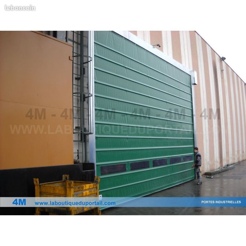 Porte souple rapide industrielle (image 3)