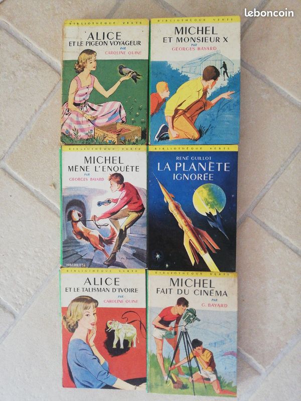Lot bibliothèque verte (image 1)
