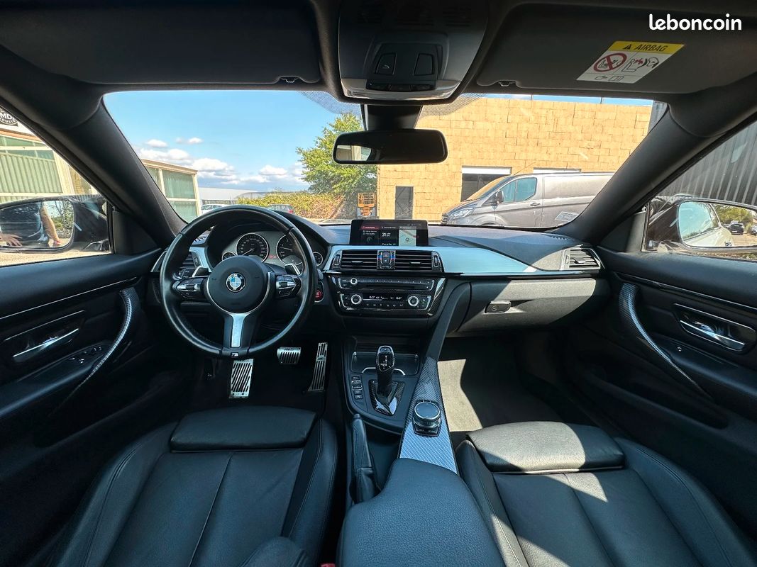 BMW SERIE 4 COUPE F32 LCI 430d xDrive 258 ch BVA8 M Sport / STAGE 1 / FEUX ET LIGNE TYPE M4 (image 12)