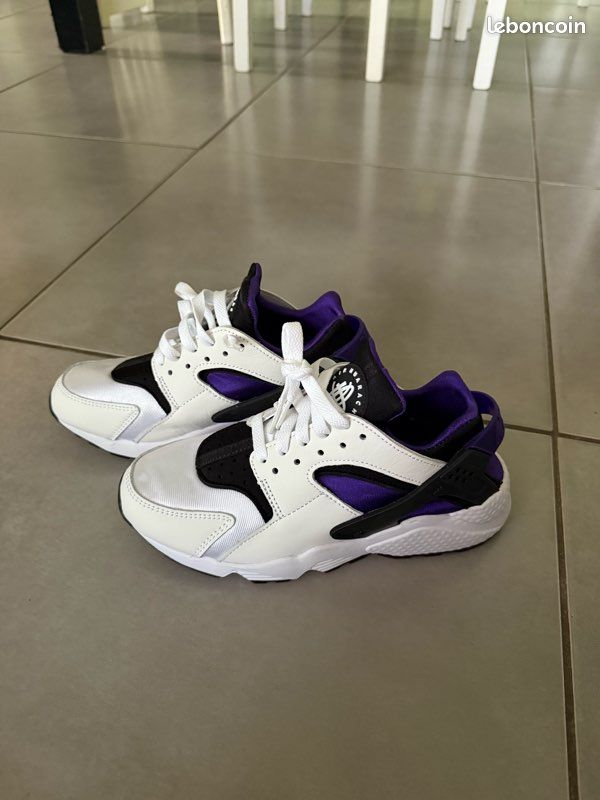 Nike Air Huarache Run 91 Violet Punch Chaussures