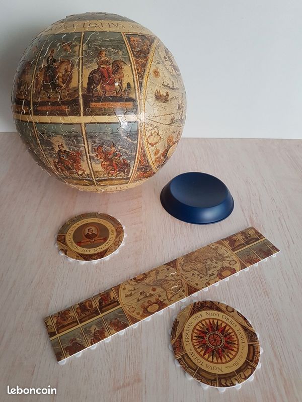 Puzzle ball Mappemonde historique 540 pièces de Ravensburger (image 6)