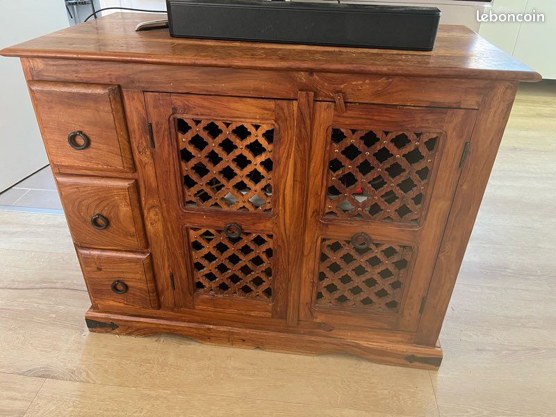 Meuble TV en palissandre - Style vintage et élégant (image 1)