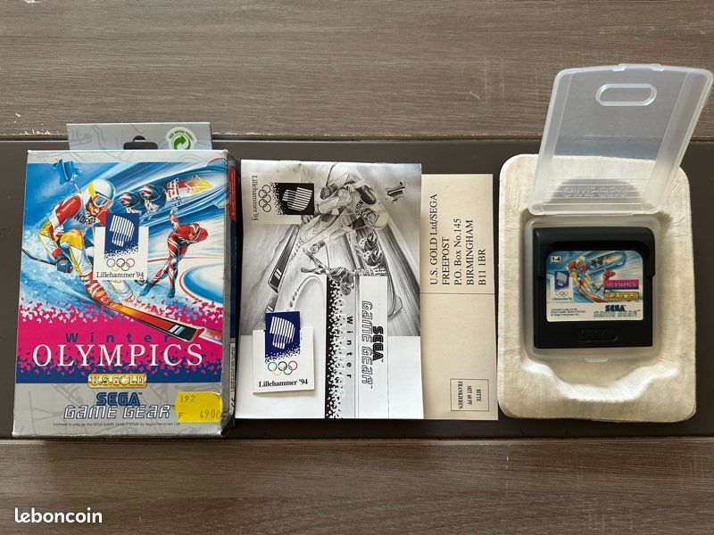 Jeu SEGA Game Gear - Winter Olympics 1994 - Complet (cartouche + Boîte) PAL