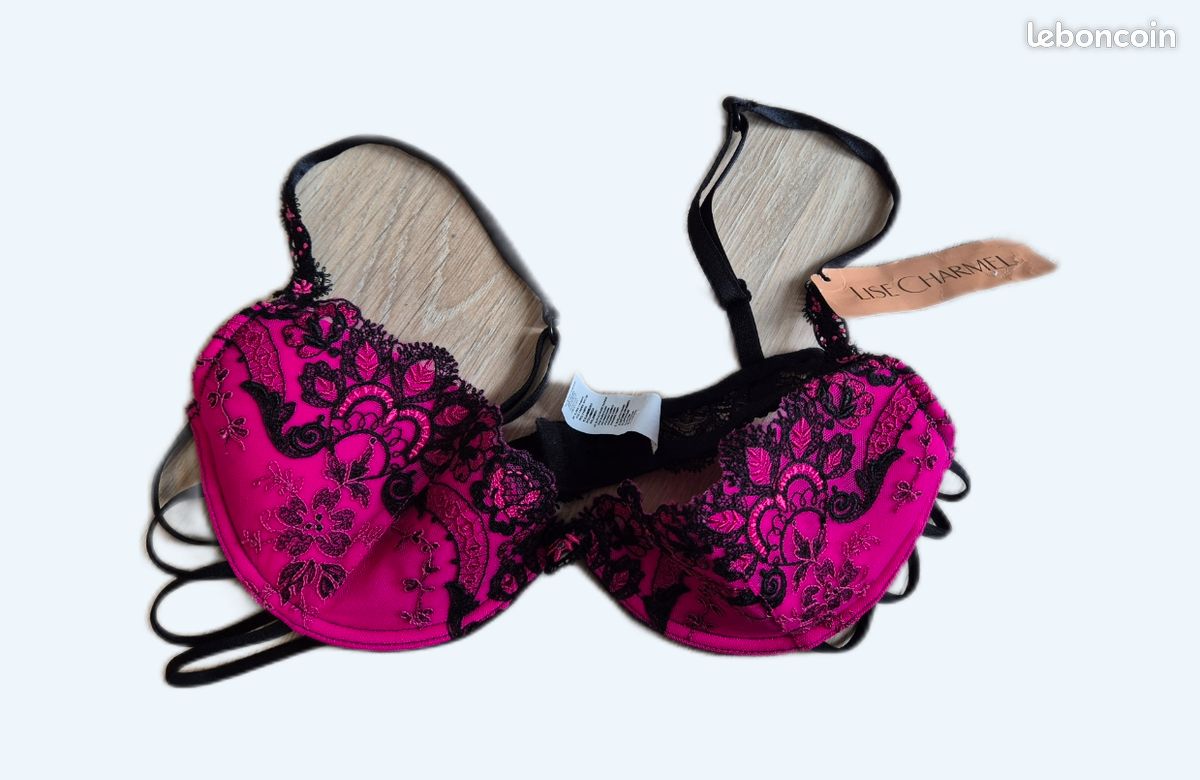 ANTIGEL DE LISE CHARMEL SOUTIEN GORGE REF EC2576 NOIR TAILLE FR 90B