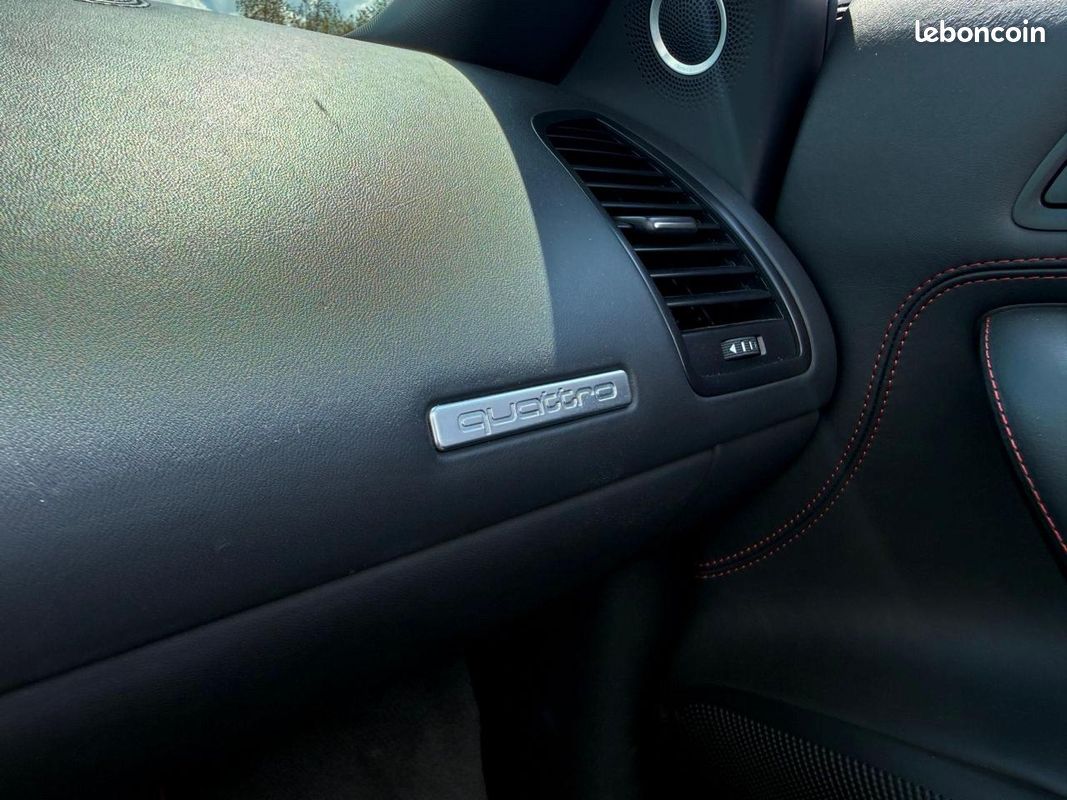 Audi r8 spyder v10 5.2 525 ch / gris suzuka / bang & olufsen / entretien complet audi / garantie 6 mois (image 8)