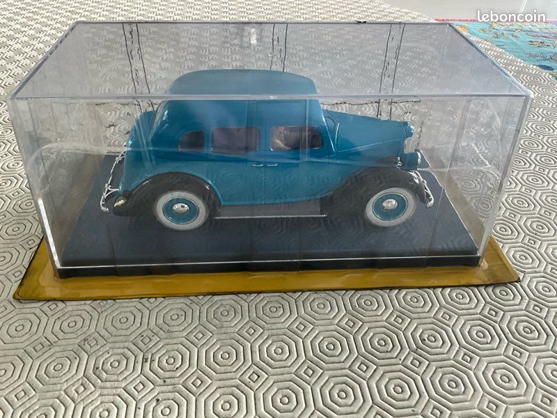 Voiture Tintin Hachette 1/24 Avec Fascicule N°3, Neuve Sous Blister