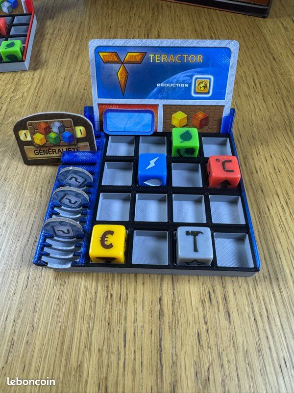 đČ Plateaux joueurs x4 compatibles Terraforming Mars â Le Jeu de DĂ©s | Insert rangement (image 4)