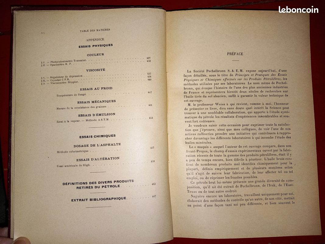 Essais physiques et chimiques effectués sur les produits pétrolifères (image 19)