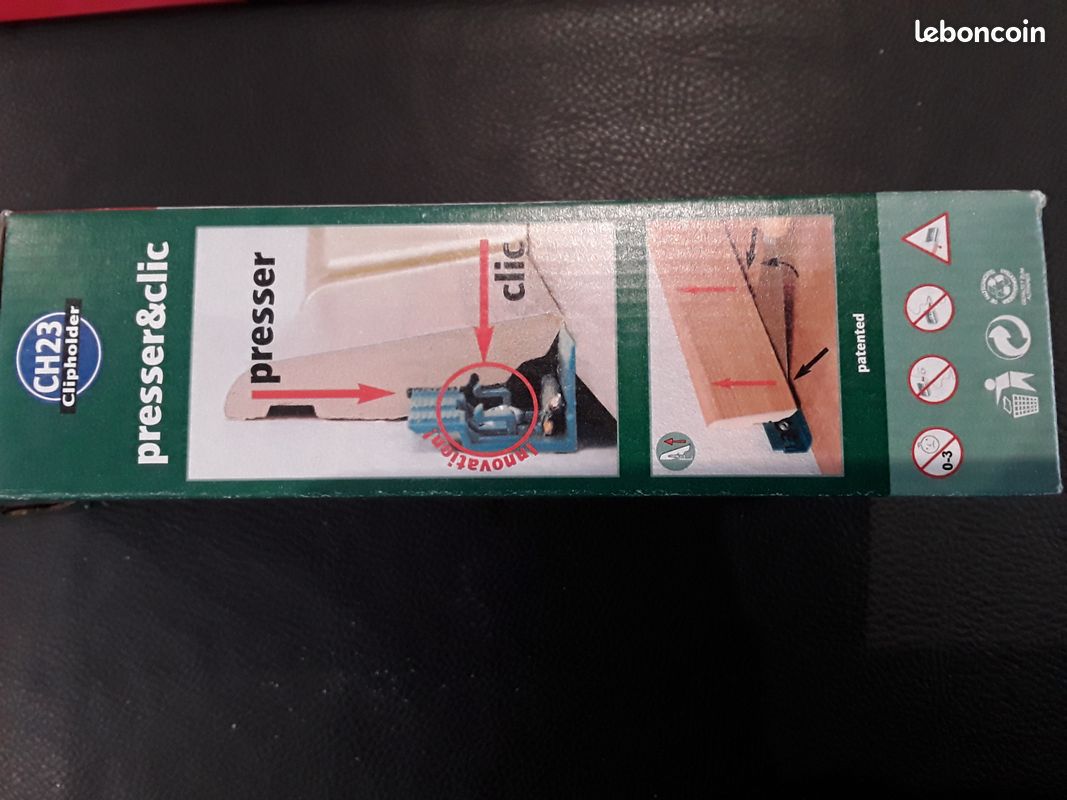 Lot de 30 clips de fixation pour plinthes (image 4)