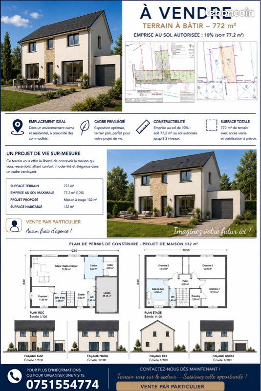 Terrain Lherm · 79 999 €