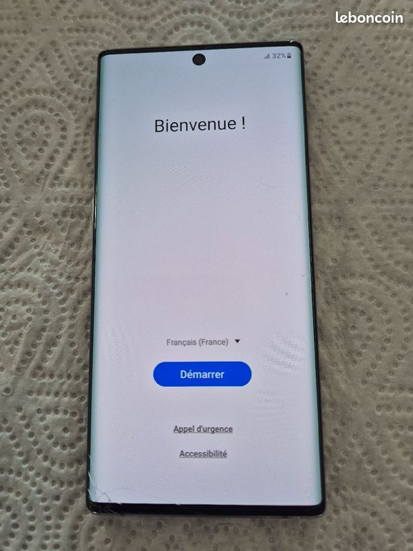 Samsung Note 10 256 G argent (image 1)