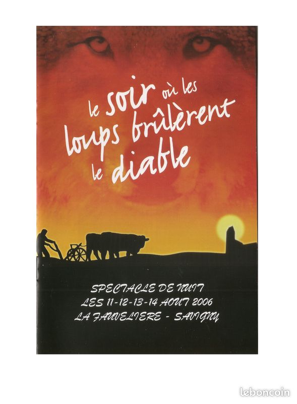 DVD - K7 video - prospectus "spectacles de nuit canton de cerisy-la-salle" (image 3)