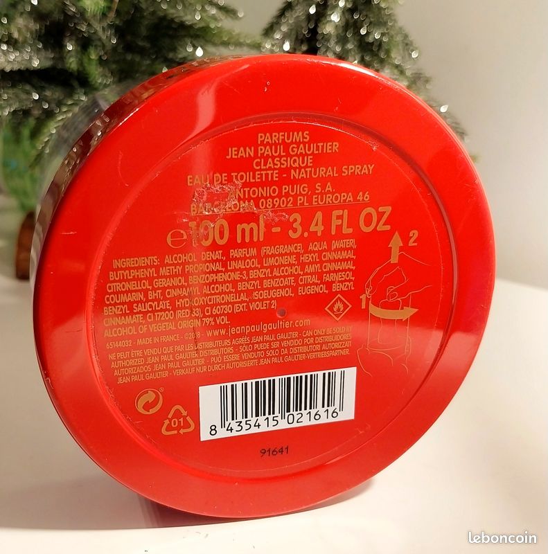 Flacon VIDE Classique Collector Snow Globe 2019 - Jean-Paul Gaultier (image 9)