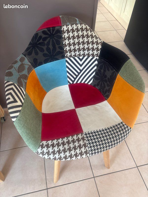 Fauteuil patchwork (image 1)