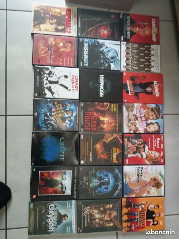 Lot de 22 DVDS - DVD - Films