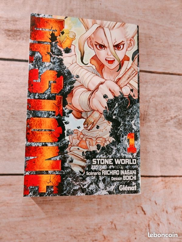 Manga, Dr Stone, tome 1, Riichiro Inagaki (image 1)