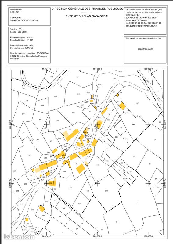 Maison 1 pièce 111 m² · à Saint-Sulpice-le-Dunois · 111 m² · 17 777 €