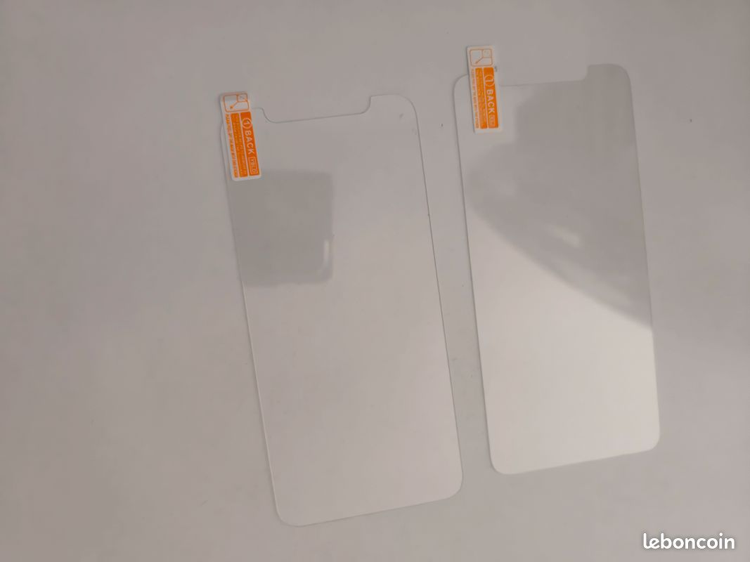 Lot de 2 verres trempés pour Iphone XR (image 1)