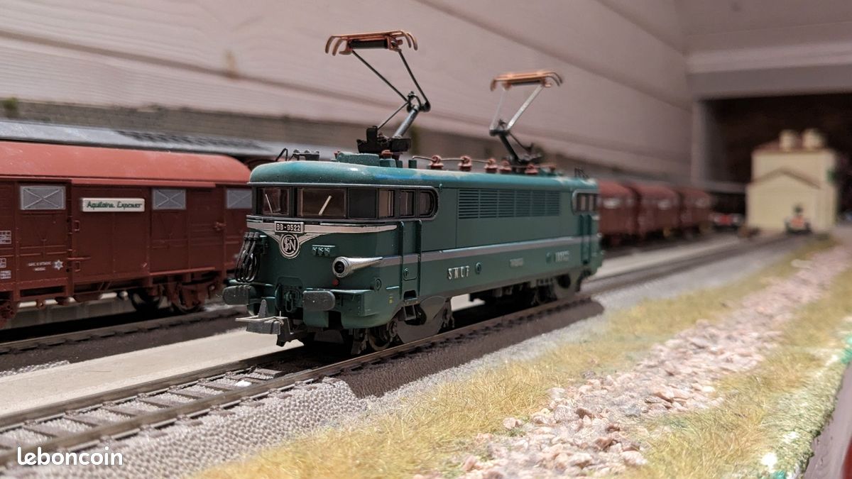 Lima Italie Chassis + Moteur Pour Locomotive Type Bb 9400 / 9500 Sncf