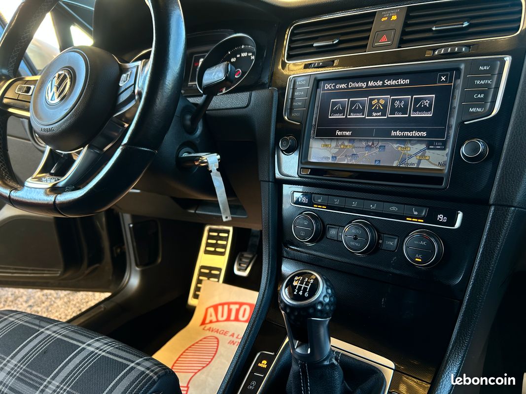 Golf 7 GTD 2.0Tdi 184Ch *CARNET à JOUR Sport & Sound (image 4)
