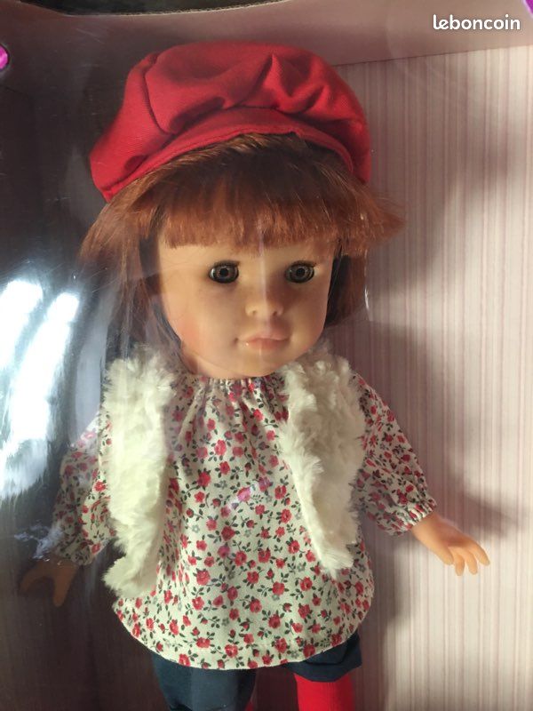 Poupée Corolle 36 Cm – Vanille Rousse De 2009 – Avec Boîte D'origine