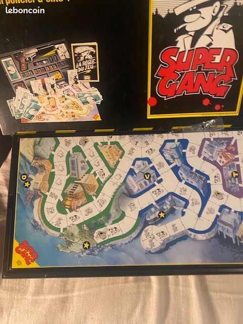 Terrain Vague - Board Game - Ludodélire 1994 Illustrated by Tardi