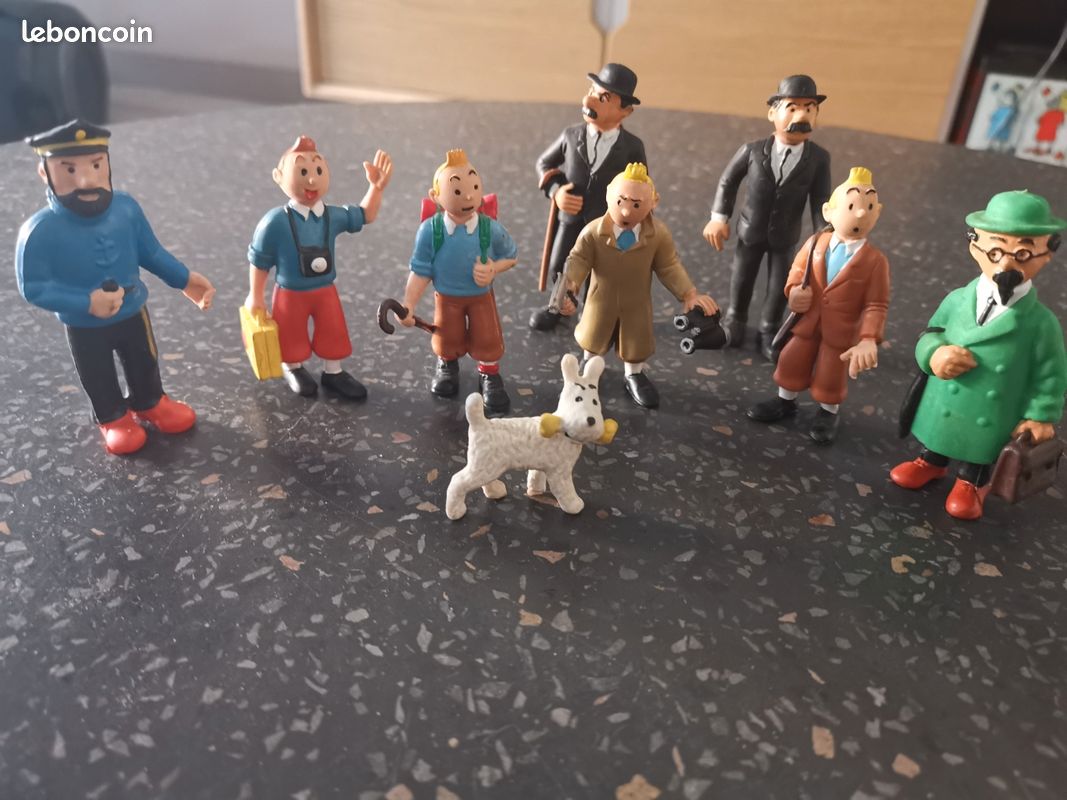 FIGURA DE PVC DE TINTÍN – COMICS SPAIN -1986