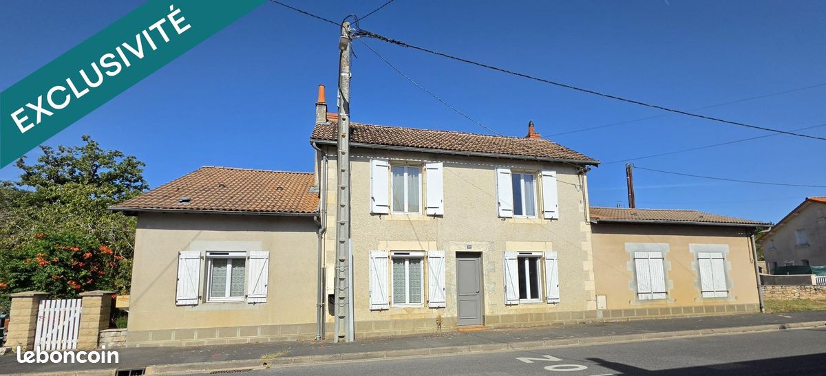 Maison 5 pièces 140 m² · à Montmorillon · 140 m² · 119 000 €