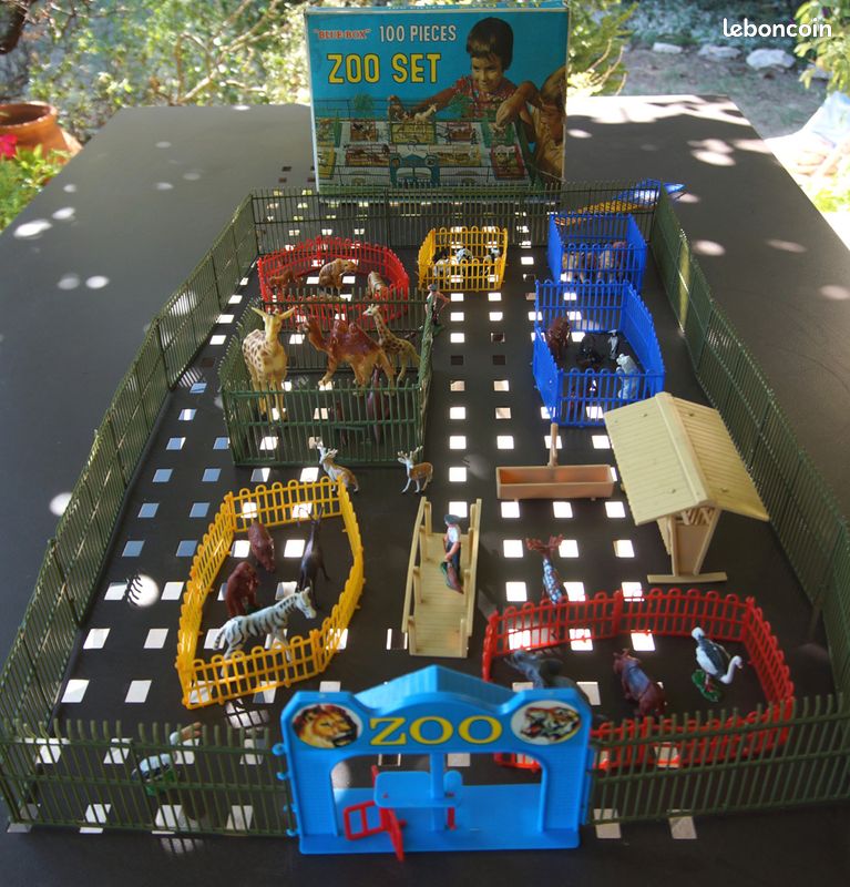 Jeu de zoo vintage des années 1970-1980, marque Blue-boxx (image 3)