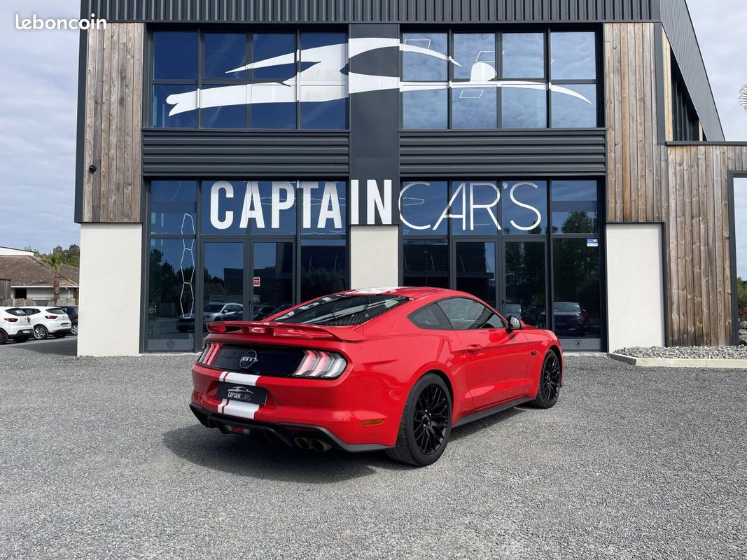 Ford mustang 5.0 v8 450 ch fastback coupe gt ph 2 recaro-fr-garantie 12 mois- (image 3)