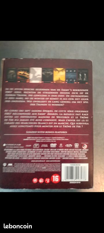 Coffret DVD game of thrones en VF (image 2)