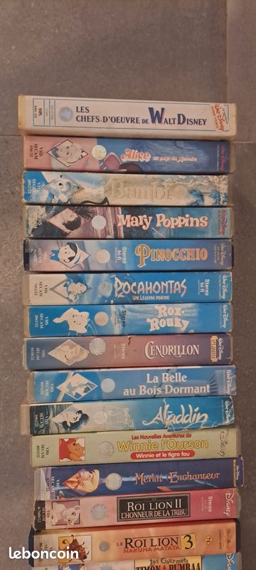 Lot Walt disney vhs (image 19)