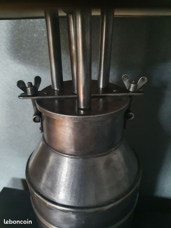 Lampe Vintage En Bidon D'Huile – Décoration Industriel, Fait Main, Culot E27