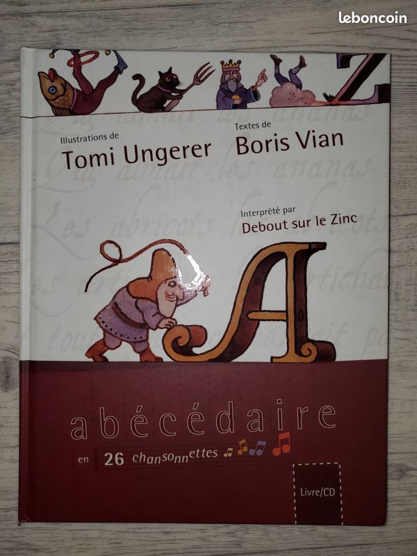 Abecedaire en 26 Chansonnettes (sur des Textes de Boris Vian) (image 1)