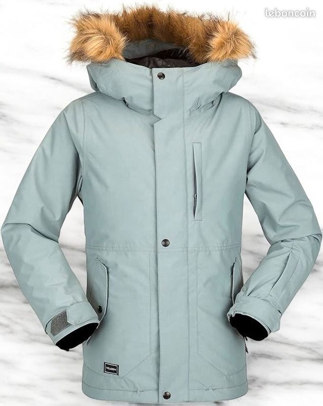 Veste de ski fille Volcom So Minty Ins Jacket 10-12 ans Vêtements