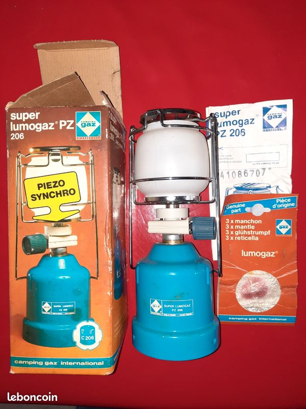 LAMPE LUMOGAZ Rpz . Camping Gaz . Jamais Utilise EUR 14,00 - PicClick FR