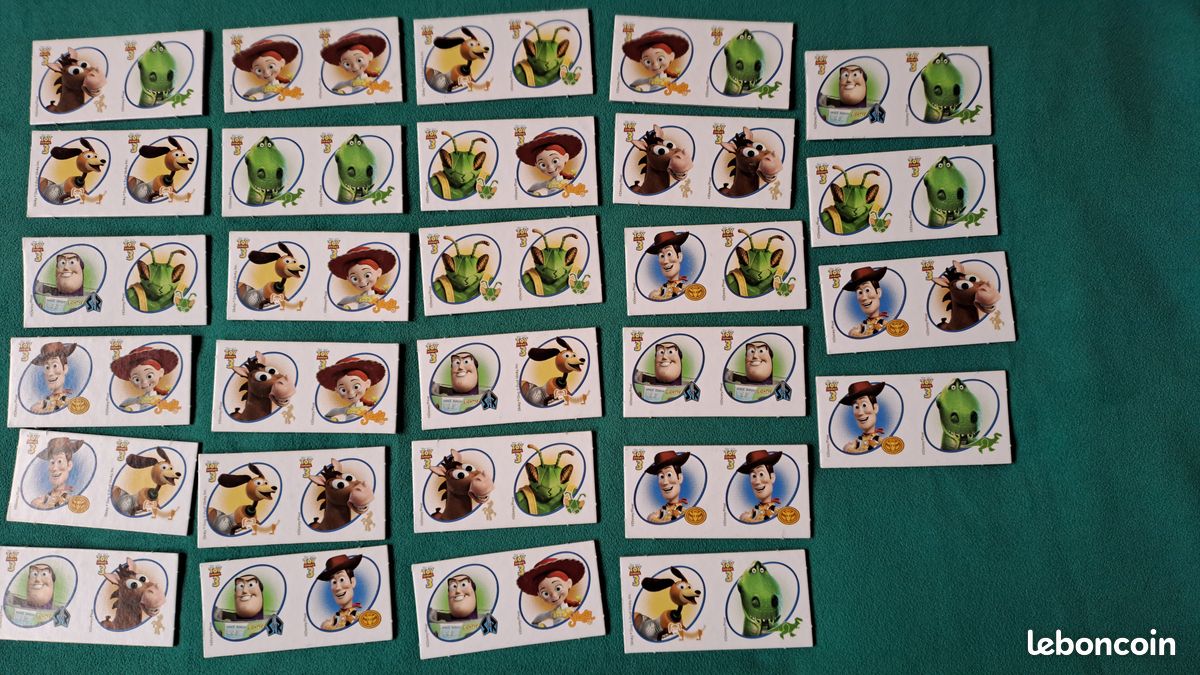 Jeu De Dominos Toy Story 3 - Occasion, Parfait Pour Les Fans Du Film !