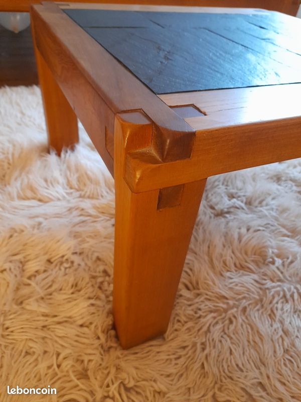 Magnifique table basse de Pierre Chapo (image 4)