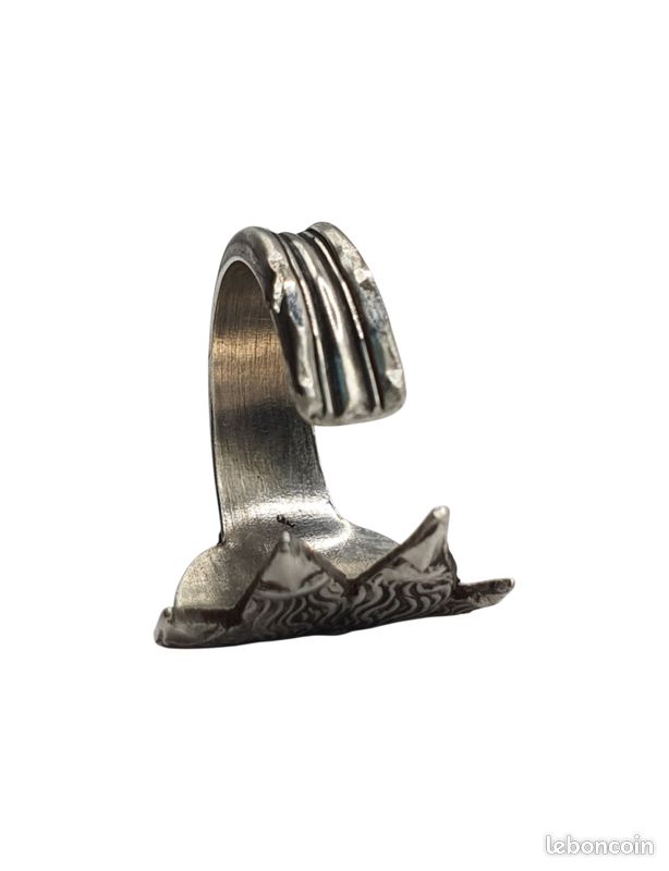Bague + Pendentif en Argent 950 Millièmes XIXème (image 3)